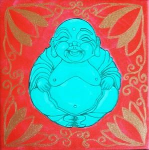 "Maitreya on Red"