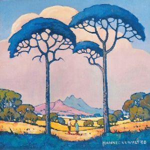 "Landscape in Blue"