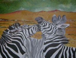 "Zebra bicker"