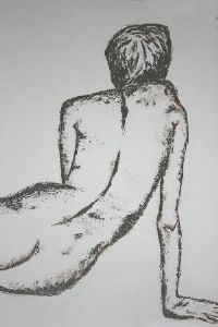 "Nude in Burnt Umber"