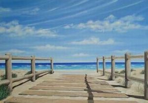 "Sunset Beach RESERVED"