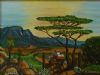 "Donkey Cart in the Sunset"