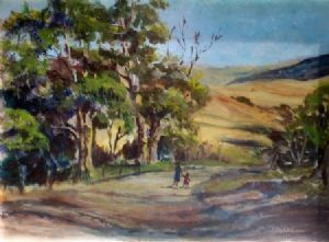 "Evening Stroll"