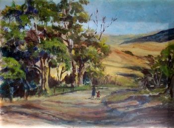 "Evening Stroll"