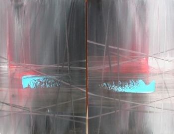 "Cool breeze Diptych"