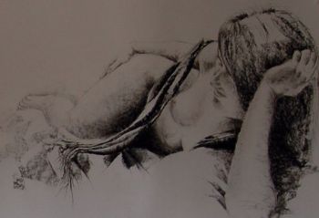 "Portrait of Model"