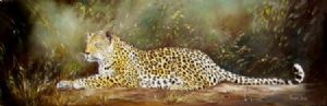 "Leopard in the Bushveld"