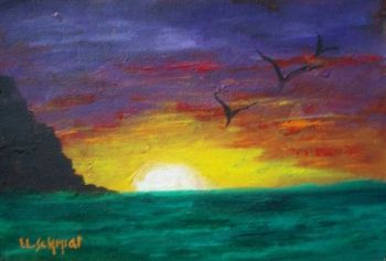 "Birds at Sunrise"