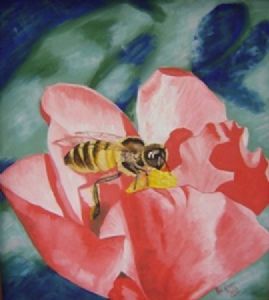 "Bee in Flower"
