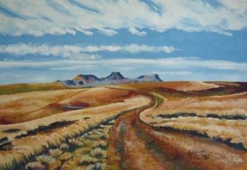 "Winter Landscape Near Sardaville"