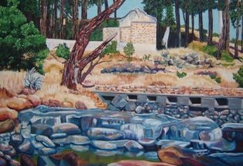 "Derelict Building in a Gulley"