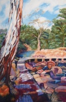 "Eucalyptus Tree in Bethlehem Gorge"