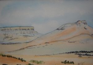 "Platberg (Flat Mountain) Harrismith"