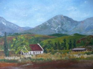 "Farmhouse Oudtshoorn district"