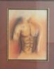 "Male Nude 1 in Pastel, 1 of 2"