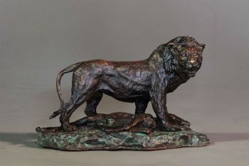 "Lion with Kill"