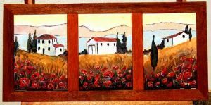 "Tuscan Poppies"