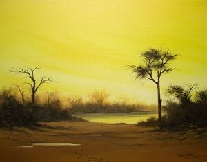 "Moremi Sunset"