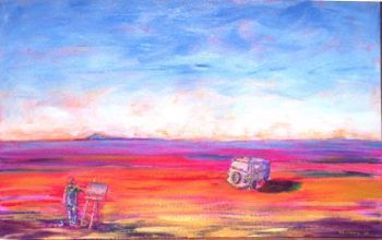 "Desert Painting (Heaven on Earth)"