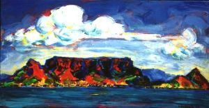 "Clouds over table Mountain"