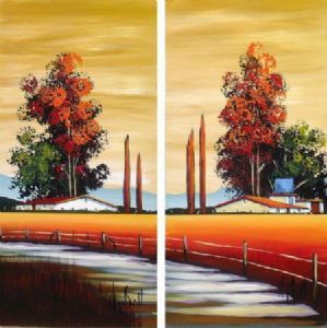 "Family Farm Set with Pathway ii"