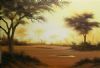 "Sunset in the Savuti"