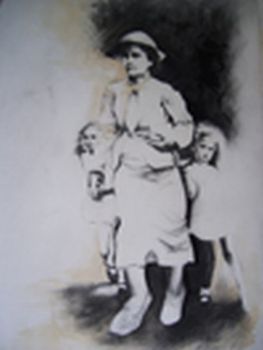 "Mother with Kids"