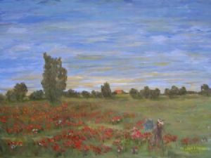 "Monet and I Wild Poppies"