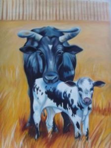 "nguni mom and baby 2"