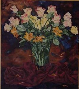 "Peach Roses"