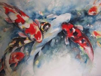 "Koi Fish No. 4"