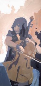 "Cello Player"