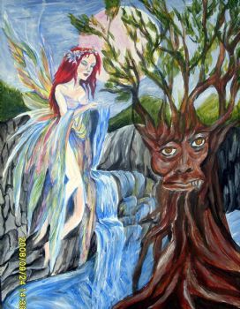 "Waterfall Faery"