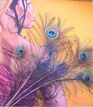 "Woman Peacock"