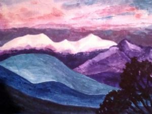 "Kanchenjunga from Darjeeling India"