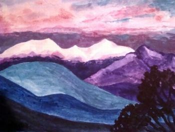 "Kanchenjunga from Darjeeling India"