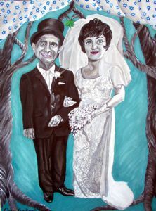 "Vintage Wedding Portrait"