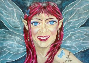 "Woman Faery Portrait"