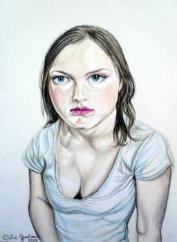 "Girl with Blue Eyes"