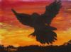"Bird of Prey Roosting"