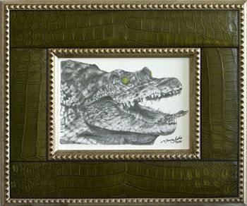"Crocodile & Baby"