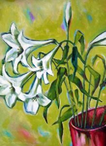 "St Josephine Lilies"