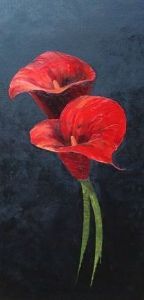 "Red Lilies 1"