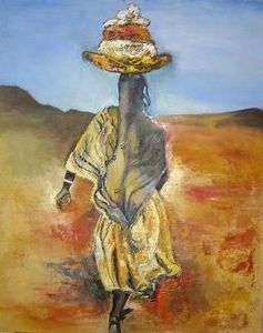 "Woman Walking"