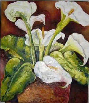 "Arum Lilies"
