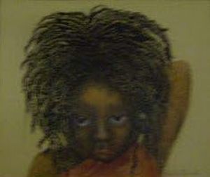 "Young African Girl"