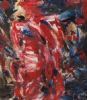 "Colour Red Diptych"