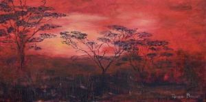 "Kalahari sunset"