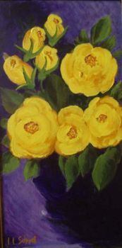 "Buttery Yellow Roses"
