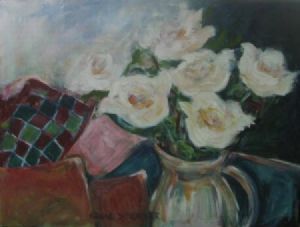 "still life with cushions"